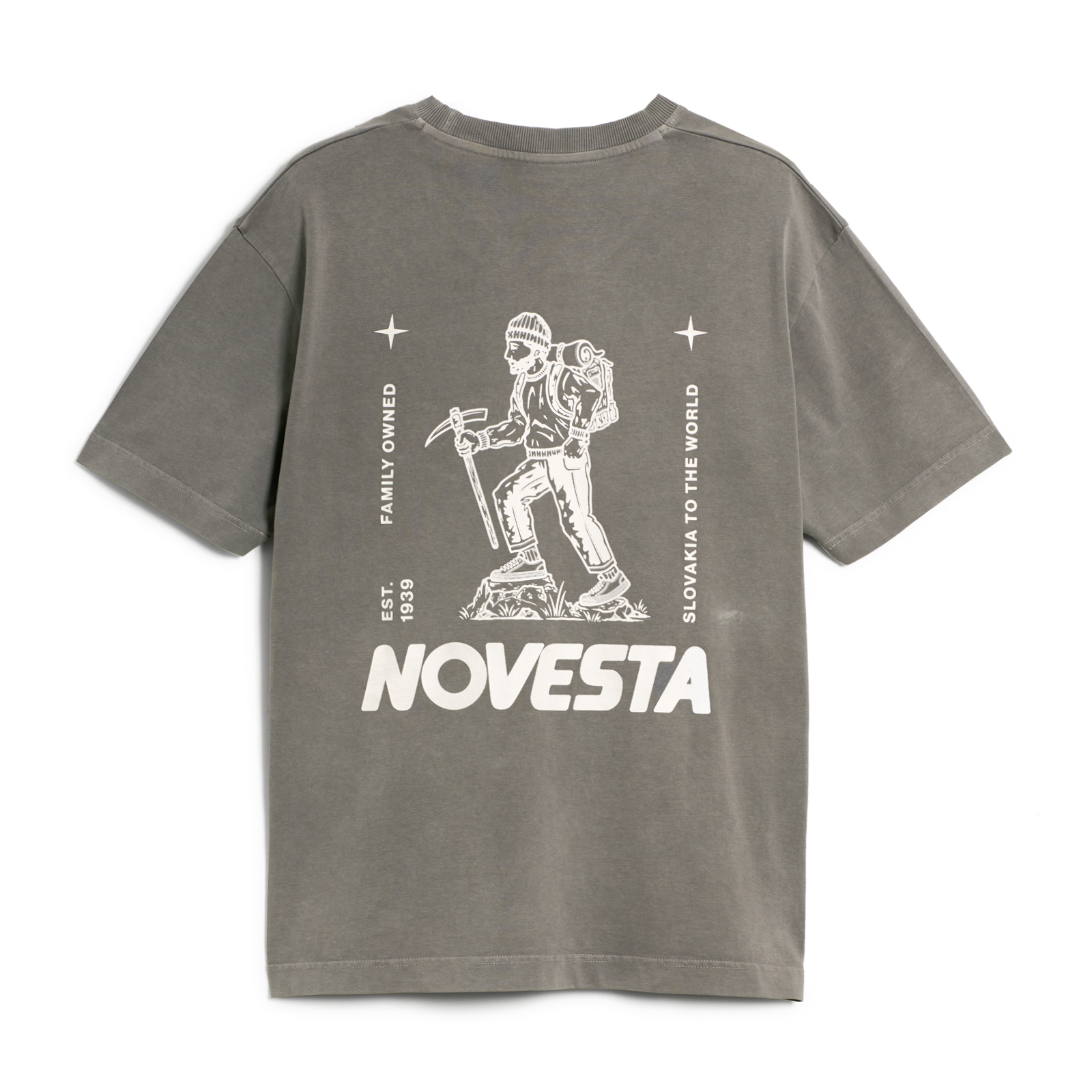 Picture of NOVESTA T-SHIRT HIKER MEN CHARCOAL